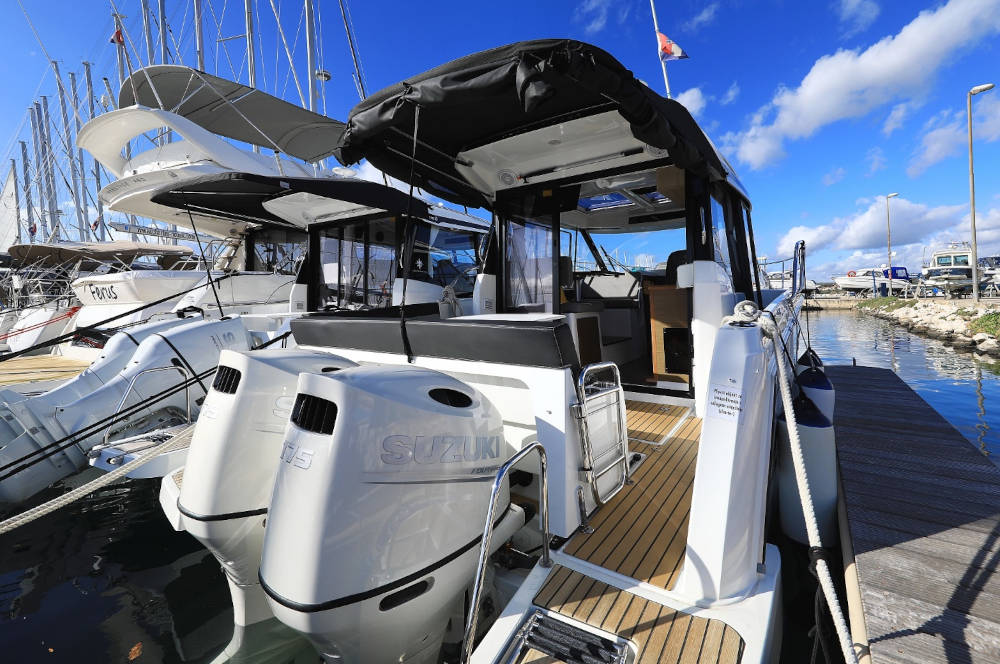 Experience Split area on board of a luxury motor yacht