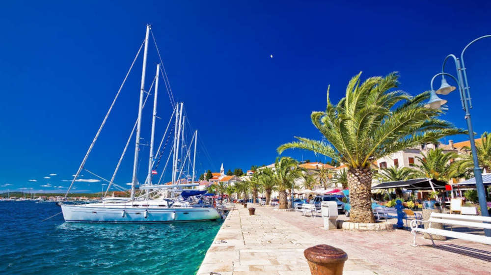 Rent a sailing yacht in Biograd na Moru and set sail for Split