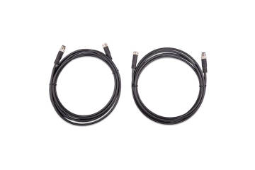 M8 circular connector Male/Female 3 pole cable 2m